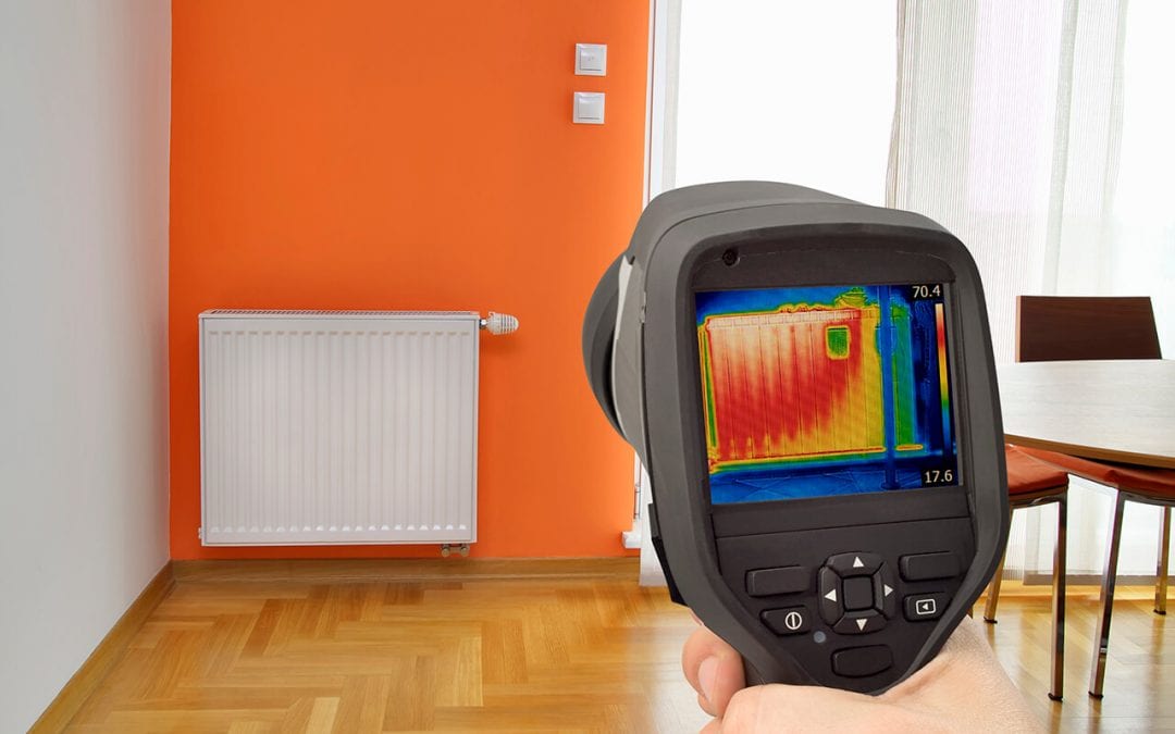 thermal imaging in a home inspection